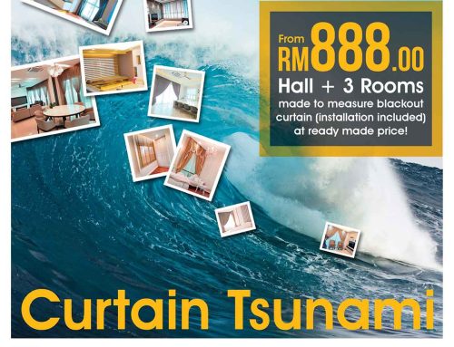 Curtain Tsunami 8th June 2021 ~ 31st July 2022